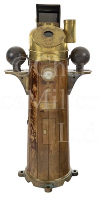 Lot 321 - A BINNACLE AND ASSOCIATED COMPASSES FROM H.M.S RODNEY, CIRCA 1925
er list