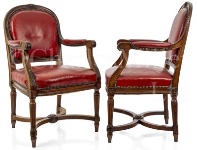 Lot 118 - TWO CARVERS FROM THE FIRST-CLASS DINING SALOON OF THE CUNARD LINES R.M.S. BERENGARIA (EX. S.S. IMPERATOR), CIRCA 1912