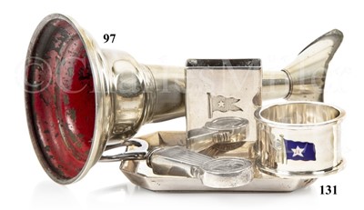 Lot 131 - A WHITE STAR LINE MATCH CADDY