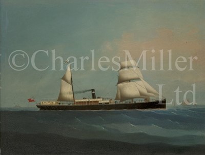 Lot 106 - CHINESE SCHOOL, CIRCA 1890 : S.S. 'Atholl'/'Cheang Hye Teng' underway