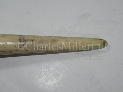 Lot 45 - Ø A FINE 19TH CENTURY NARWHAL TUSK