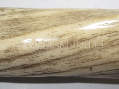 Lot 45 - Ø A FINE 19TH CENTURY NARWHAL TUSK