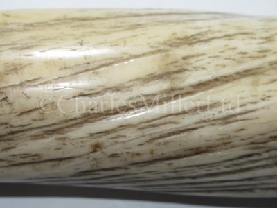 Lot 45 - Ø A FINE 19TH CENTURY NARWHAL TUSK