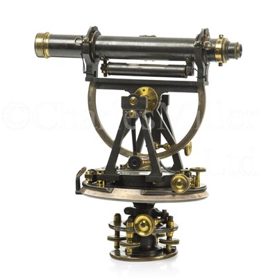 Lot 358 - A FINE THEODOLITE BY TROUGHTON & SIMMS, LONDON, CIRCA 1900