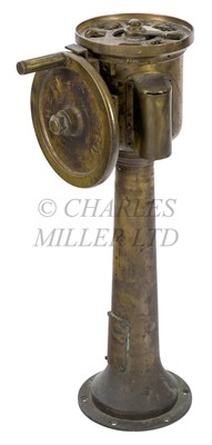 Lot 189A - A HISTORICALLY INTERESTING BRIDGE TELEGRAPH SALVAGED FROM THE WRECK OF H.M.S. 'VORTIGERN', TORPEDOED IN 1942