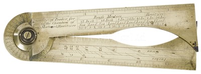 Lot 199 - A PAIR OF GUNNER'S CALIPERS, CIRCA 1800