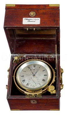 Lot 336 - A TWO-DAY MARINE CHRONOMETER BY LITHERLAND DAVIES, LIVERPOOL, CIRCA 1840