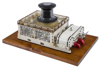 Lot 128 - A SALES DEMONSTRATION STEAM CAPSTAN BY CLARKE CHAPMAN & CO. LTD, GATESHEAD, CIRCA 1950