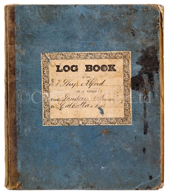 Lot 23 - HONOURABLE COMPANY SHIP ALFRED, LOGBOOK KEPT BY THOMAS DICKSON