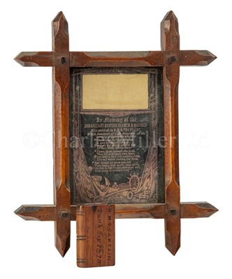 Lot 237A - RELICS OF H.M.S. CAPTAIN, CIRCA 1870
