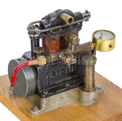 Lot 119 - A STUART TURNER "SIRIUS" TWIN-CYLINDER ENGINE, CIRCA 1935
