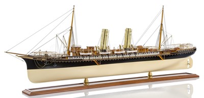 Lot 120 - A FINE 1:72 SCALE BUILDER'S-STYLE MODEL FOR UNION LiNE STEAMER SCOT, 1891