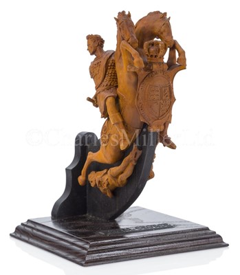 Lot 178 - A FIGUREHEAD MODEL FOR THE ROYAL GEORGE, 1756