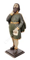 Lot 118 - A 19TH CENTURY FIGUREHEAD POSSIBLY OF AMERIGO...