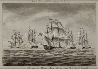 Lot 176 - LT. G.B. LAWRENCE R.N. (ENGLISH SCHOOL, 18/19TH CENTURY - Four drawings