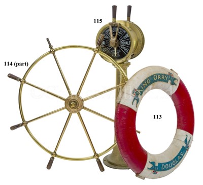 Lot 115 - A DOUBLE BRIDGE TELEGRAPH BY J.W. RAY & CO., LIVERPOOL & LONDON, CIRCA 1920