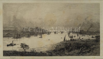 Lot 58 - WILLIAM LIONEL WYLLIE (BRITISH, 1851-1931) - Rochester Castle