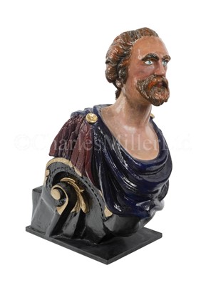Lot 28 - AN AMERICAN MERCHANTMAN FIGUREHEAD, CIRCA 1860