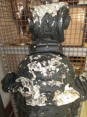 Lot 64 - THE HEAD OF H.M.S. AGAMEMNON'S FIGUREHEAD, HELLYER WORKSHOPS, CIRCA 1852