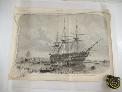 Lot 64 - THE HEAD OF H.M.S. AGAMEMNON'S FIGUREHEAD, HELLYER WORKSHOPS, CIRCA 1852