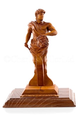 Lot 126 - A 1:24 SCALE MODEL OF THE FIGUREHEAD FOR THE ENTERPRISE [1775]