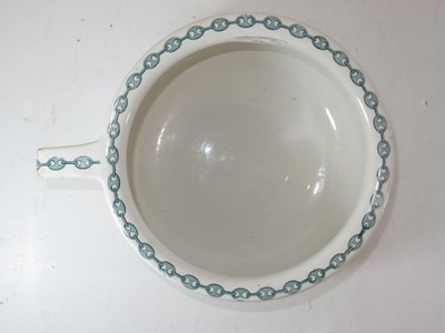Lot 66 - A RARE CERAMIC TRANSFER PRINT CHAMBER POT FROM THE S.S. GREAT EASTERN, CIRCA 1865