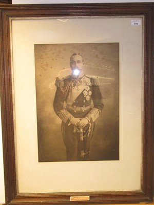 Lot 57 - ROYAL PRESENTATION PORTRAIT OF KING EDWARD VII