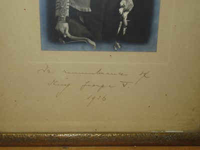 Lot 57 - ROYAL PRESENTATION PORTRAIT OF KING EDWARD VII