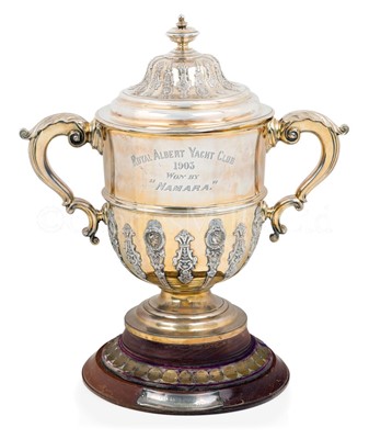 Lot 41 - THE ROYAL ALBERT YACHT CLUB NAMARA TROPHY 1903