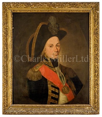 Lot 174 - MATTHEW H. KEYMER (1764-1816) - PORTRAIT OF ADMIRAL LORD NELSON, CIRCA 1800
