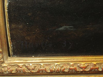 Lot 33 - JAMES HARRIS OF SWANSEA (1810-1887) - A SCHOONER OF THE ROYAL YACHT SQUADRON SAILING OFF SWANSEA
