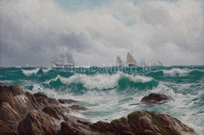 Lot 54 - DAVID JAMES (1834-1892) - EASTERLY BREEZE