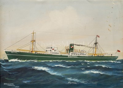 Lot 106 - HERBERT HENRY CRANE (BRITISH, 1877-1955) - 'SEVEN SEAS'; 'LAKE KOOTENAY'; 'SEAPOOL', 1950