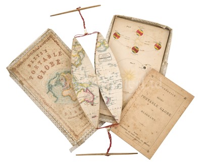 Lot 330 - BETTS'S PORTABLE GLOBE, CIRCA 1870