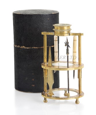 Lot 249 - Ø A WITHERING FIRST-TYPE POCKET MICROSCOPE, CIRCA 1776