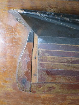Lot 36 - A 19TH CENTURY HALF MODEL OF THE FAMOUS YACHT AMERICA
