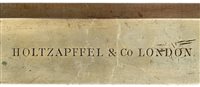 Lot 316 - A NICKEL-PLATED BRASS YARD RULE BY holtzapffel...