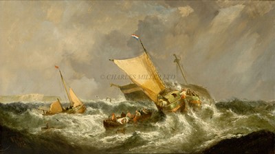 Lot 2 - WILLIAM CALCOTT KNELL "WRECK IN THE CHANNEL"