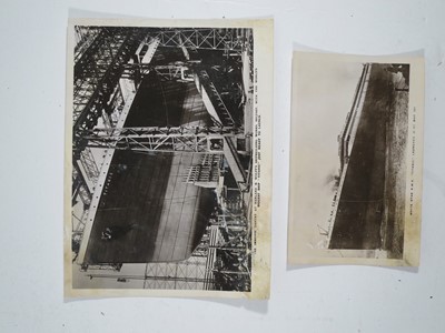 Lot 71 - A LARGE FORMAT PRE-DISASTER PHOTOGRAPHIC POSTCARD OF R.M.S. TITANIC