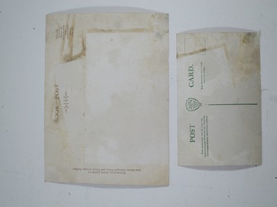 Lot 71 - A LARGE FORMAT PRE-DISASTER PHOTOGRAPHIC POSTCARD OF R.M.S. TITANIC