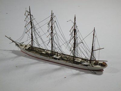 Lot 42 - A 1:600 WATERLINE MODEL OF S.S. SCOT BY BASSETT LOWKE