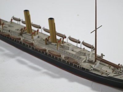 Lot 42 - A 1:600 WATERLINE MODEL OF S.S. SCOT BY BASSETT LOWKE