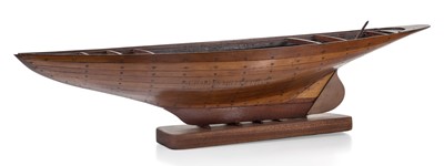 Lot 38 - A YACHT BUILDER'S SALES MODEL, CIRCA 1900
