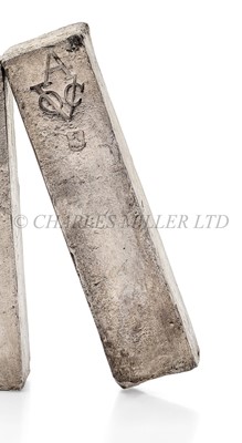 Lot 30 - silver ingot