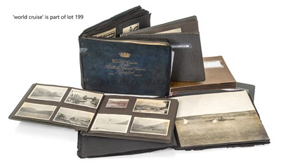 Lot 200 - 5 ROYAL NAVY PHOTO ALBUMS