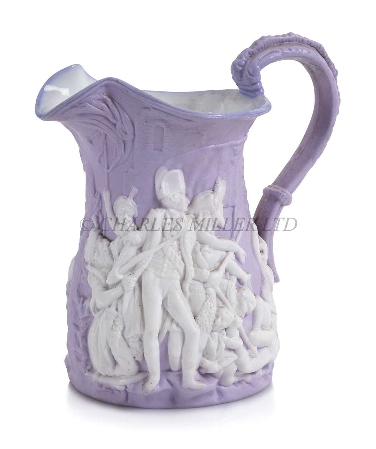 Lot 142 - A GROUP OF SIX NAVAL COMMEMORATIVE JUGS, 19TH-20TH CENTURY