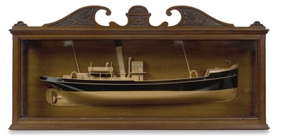 Lot 50 - A BUILDER'S HALF MODEL FOR A DRIFTER, CIRCA 1900