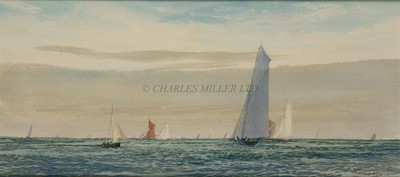 Lot 39 - WILLIAM LIONEL WYLLIE (BRITISH, 1851-1931) - OFF HARWICH