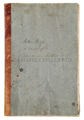 Lot 173 - A COPY LETTER BOOK FROM H.M.S. 'BANN' AND H.M.S. 'ONTARIO', 1820-1821