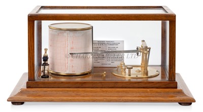 Lot 126 - A BAROGRAPH BY SHORT & MASON, CIRCA 1930